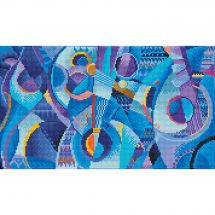 Kit ricamo diamante - Diamond Dotz - Umori blu