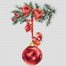 kit ricamo a punto croce - Dutch Stitch Brothers - Elfi di Natale 2