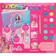 Kit di ricamo a diamante per bambini - Dotzies - Barbie - 5 disegni
