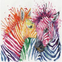 Kit Punto Croce - Design works - Zebre