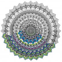 Tela predisegnata - Zenbroidery - Mandala