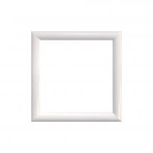 Cornice - Diamond Dotz Freestyle - Cornice di plastica bianca 12 x 12 cm