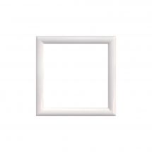 Cornice - Diamond Dotz Freestyle - Struttura in plastica bianca 9,7 x 9,7 cm