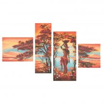 Kit Punto Croce - Toison d'or - Fiume arancione