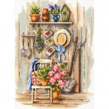 kit ricamo a punto croce - Toison d'or - Casa di campagna