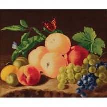 kit ricamo a punto croce - Toison d'or - Frutta 1829