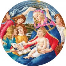 Kit Punto Croce - Toison d'or - La Madonna del Magnificat dopo S. Botticelli