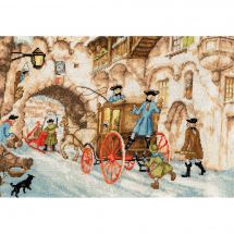 Kit Punto Croce - Toison d'or - Racconti dal centro storico
