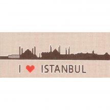 kit ricamo a punto croce - Toison d'or - Amo Istanbul