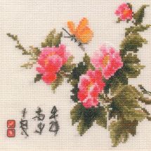 Kit Punto Croce - Toison d'or - Rose