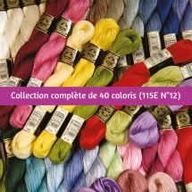 Filo per ricamo - DMC - Collezione completa N°12 Hardanger speciale - 115EA