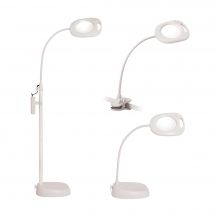Lampada multifunzionale - PURElite - Lampada lente su piede 3 in 1