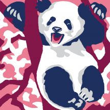 Kit di tela per bambini - Luc Créations - Panda