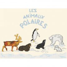 Kit Punto Croce - La planète mauve - Gli animali polari