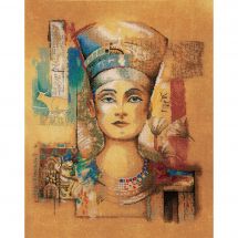 kit ricamo a punto croce - Lanarte - Nefertiti