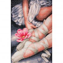 Kit ricamo diamante - Lanarte - Le mie scarpe da ballerina