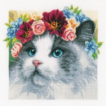Kit Punto Croce - Lanarte - Ragdoll - Aida