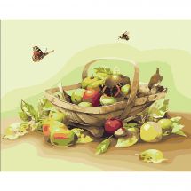 Kit di pittura per numero - Lanarte - Frutti estivi