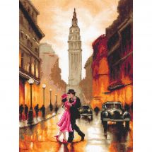 kit ricamo a punto croce - Lanarte - Ballare a New York