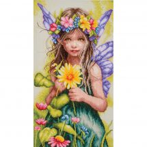 kit ricamo a punto croce - Lanarte - Il piccolo guardiano di Flora