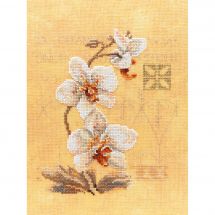 Kit Punto Croce - Lanarte - Le 3 orchidee