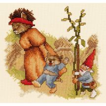 Kit Punto Croce - Lanarte - Giovane albero