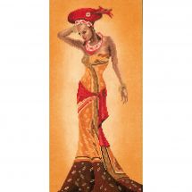 Kit Punto Croce - Lanarte - Moda africana II