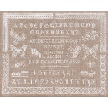 Kit Punto Croce - Le Bonheur des Dames - Abbecedario