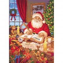 Kit Punto Croce - Letistitch - L'elenco del Babbo Natale