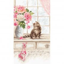 Kit Punto Croce - Letistitch - Gattino
