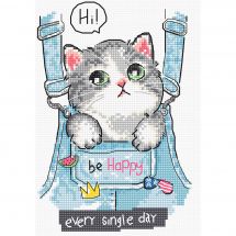 Kit Punto Croce - Letistitch - Siate felici!