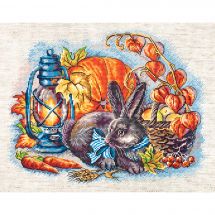 kit ricamo a punto croce - Letistitch - Coniglio d'autunno