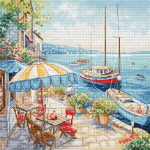 kit ricamo a punto croce - Letistitch - Paesaggio marino