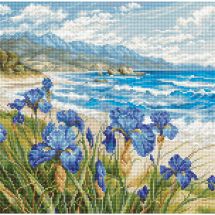 kit ricamo a punto croce - Letistitch - Armonia blu