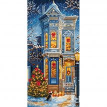 kit ricamo a punto croce - Letistitch - Natale vittoriano