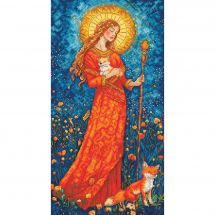 kit ricamo a punto croce - Letistitch - Dea dell'Autunno