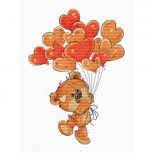 Kit Punto Croce - Luca-S - Orsetto Amore