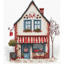kit ricamo a punto croce - Luca-S - Benvenuti al bar