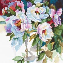 Kit Punto Croce - Luca-S - Le rose bianche