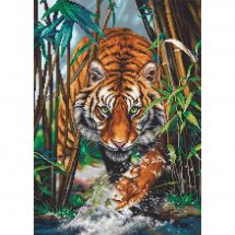 Kit Punto Croce - Luca-S - La tigre