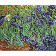 Kit Punto Croce - Luca-S - Gli iris dopo Van Gogh