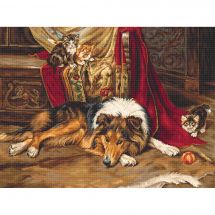 Kit Punto Croce - Luca-S - Compagno di giochi riluttante