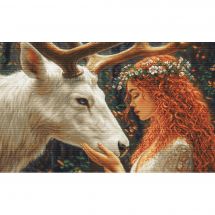 kit ricamo a punto croce - Luca-S - Il dolce spirito della foresta