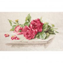 Kit Punto Croce - Luca-S - Rose rosse