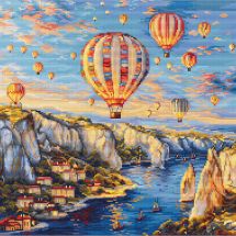 kit ricamo a punto croce - Luca-S - Cappadocia