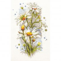 Kit Punto Croce - Magic Needle - Margherite bianche