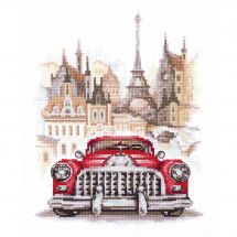 Kit Punto Croce - Magic Needle - Buick rétro