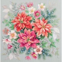 Kit Punto Croce - Magic Needle - Poinsezia