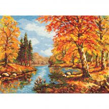 Kit Punto Croce - Magic Needle - Autunno dorato