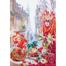 Kit Punto Croce - Magic Needle - Carnevale di Venezia